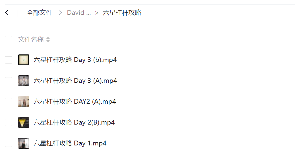 David Justin 六星杠杆攻略